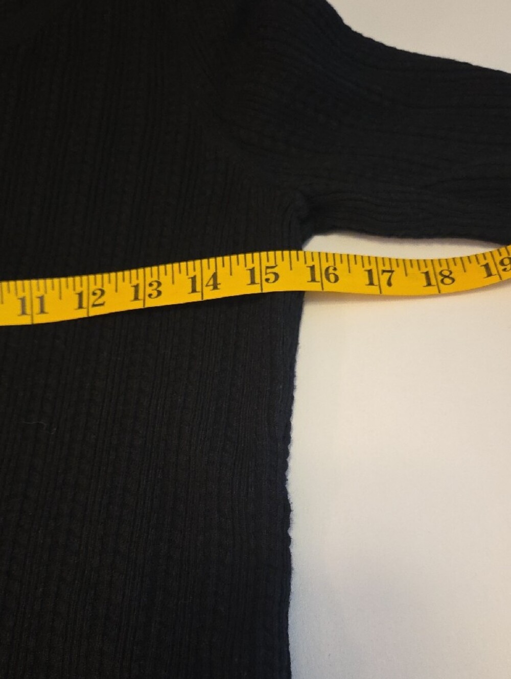 White House Black Market Black Button-Front Knit Cardigan Sweater Size Medium - Picture 7 of 9